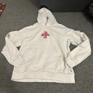 Cookies sf LARGE Award Tour White Patches Fleece Zip Hoodie Hoody Ribbing NWT